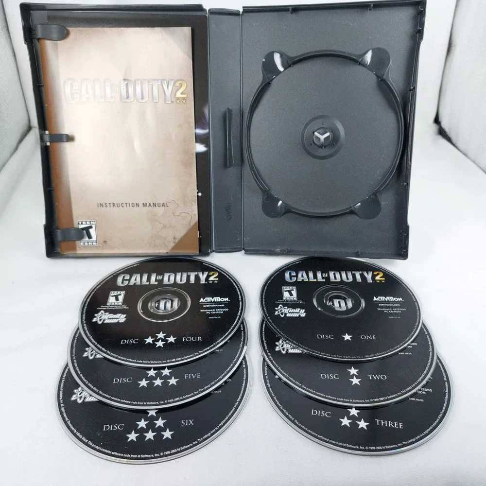 Call of Duty 2 Big Red One PC CD-ROM Special Edition Game Complete‎ TEEN